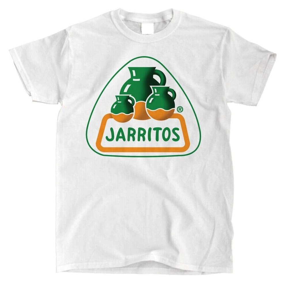 Jarritos Soda Brand Classic Retro Beverage Logo Mexican Drink White T-Shirt 166
